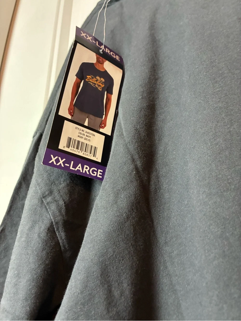 Billabong Black T‑Shirt with Yellow Palm Logo
